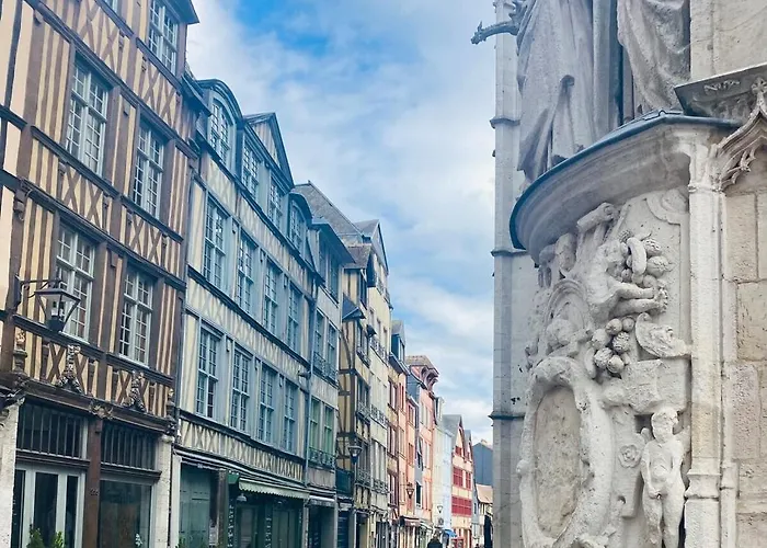 Le Rituel St Maclou, Hyper Centre Vue Sur Eglise Rouen